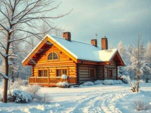 gala-house.ru | Дом из клееного бруса с балконом